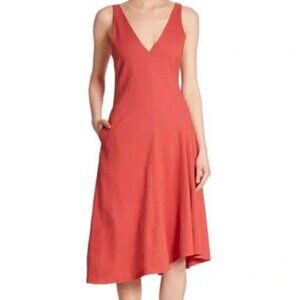 THEORY Linen Dress - Size 6 (S)